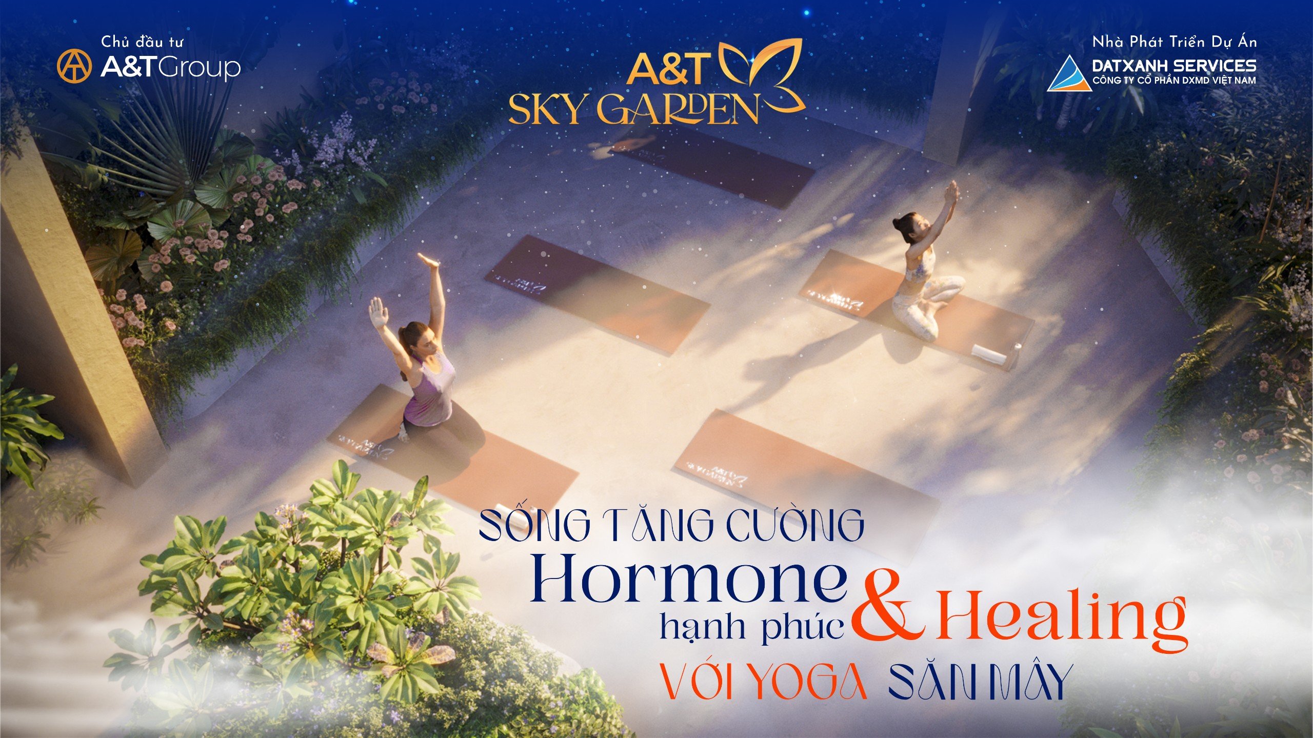 A&T Sky Garden có khu tập Yoga trên mây